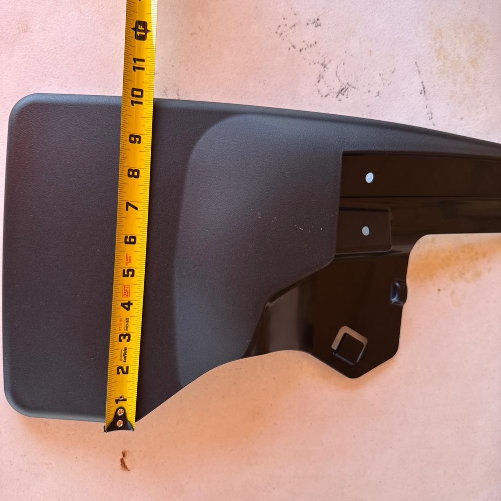 WeatherTech‎ MudFlaps 2020 Jeep Gladiator Rear Black Brand New 120113 No-Drill - Picture 11 of 11